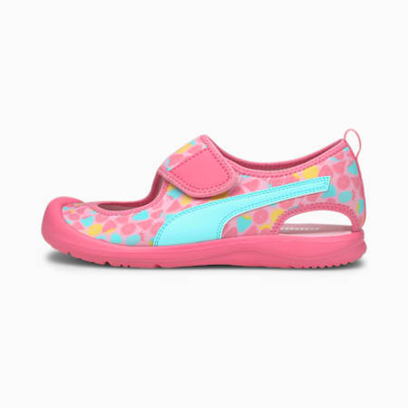 Aquacat Kids' Sandals, Sachet Pink-Island Paradise, small-SEA