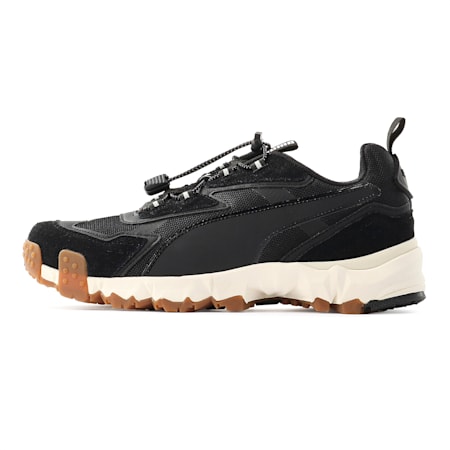 puma black running shoes