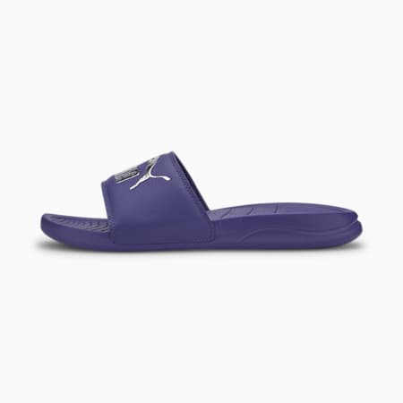 Popcat 20 Sandals, Purple Corallites-Metallic Silver, small-SEA