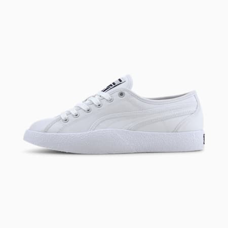 puma canvas shoes white