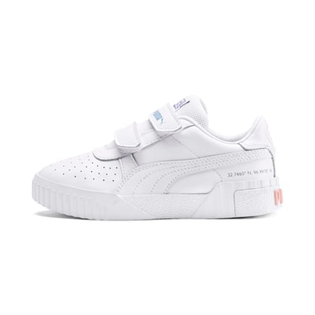 puma all white cali