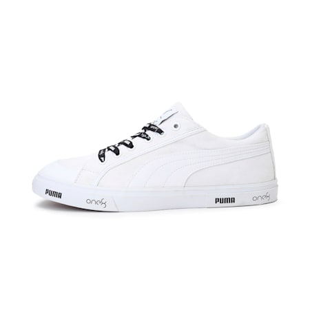 PUMA x one8 V2 Men's Sneakers, Puma Black-Puma White, small-IND