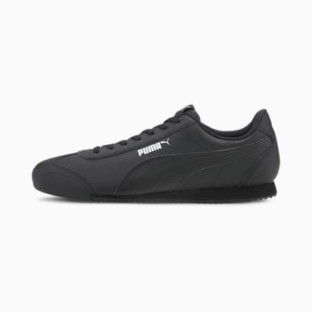 white and orange pumas
