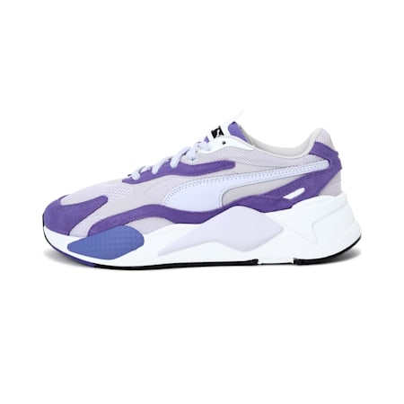 puma rsx purple green
