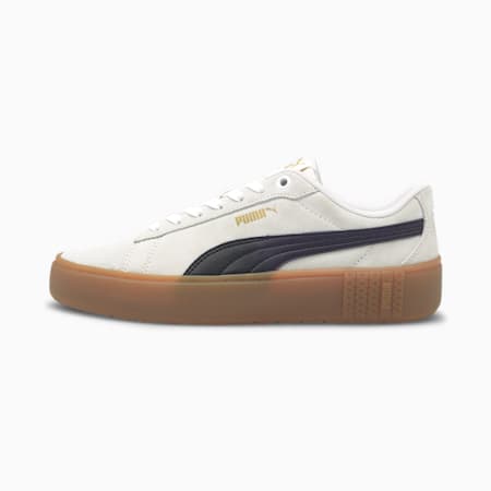 Smash Platform v2 SD Women's Trainers, Puma White-Puma Black-Gum, small-THA