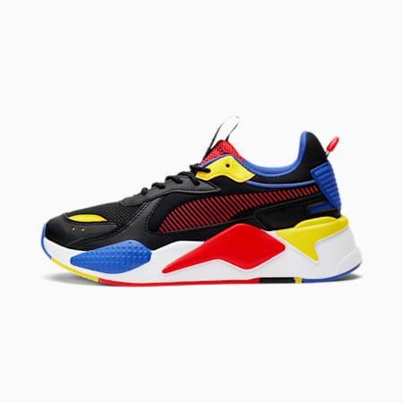 colourful puma sneakers