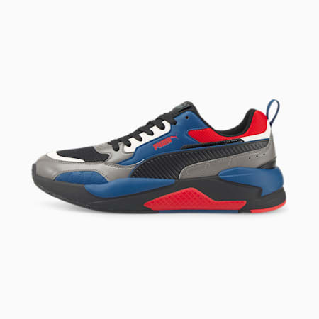 X-Ray 2 Square Trainers, Whisper White-Puma Black-Sailing Blue-High Risk Red, small-PHL