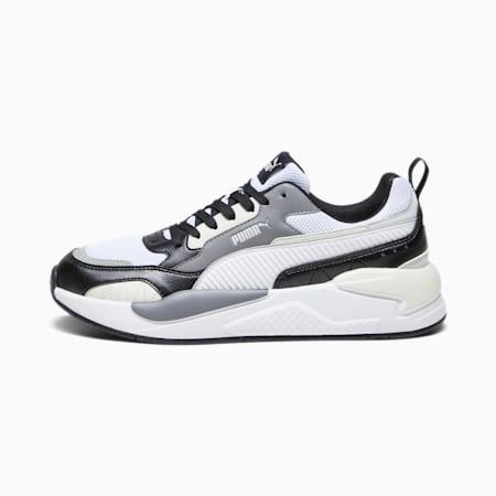 X-Ray 2 Square Trainers, PUMA Black-PUMA White-Flat Medium Gray, small-AUS