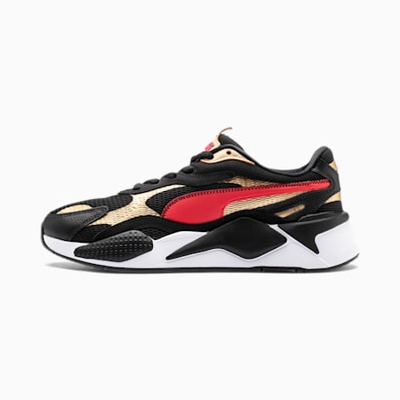 puma rsx black and red