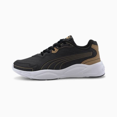 '90s Runner Nu Wave Sig Trainers, Puma Black-Puma Black-Gold-Puma White, small-SEA