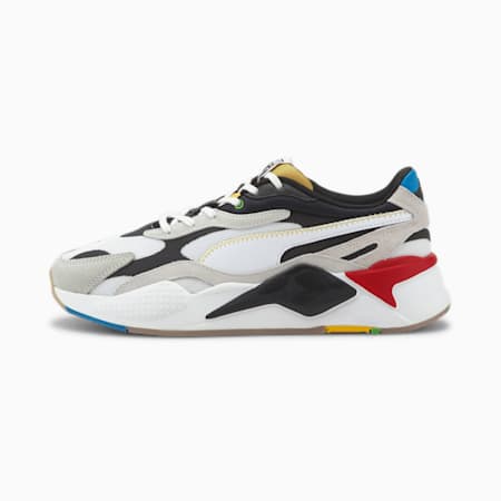 RS-X³ WH Men's Sneakers, Puma White-Puma Black, small-SEA