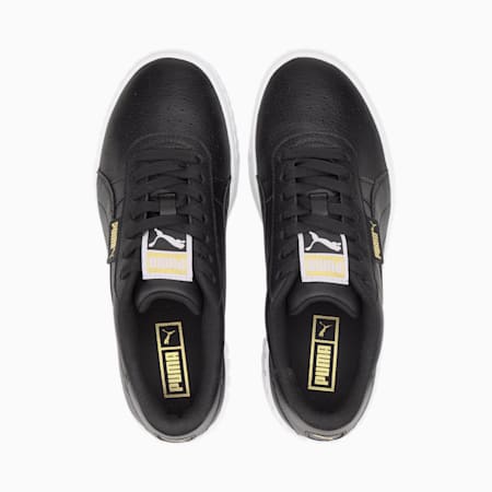 black puma platform sneakers