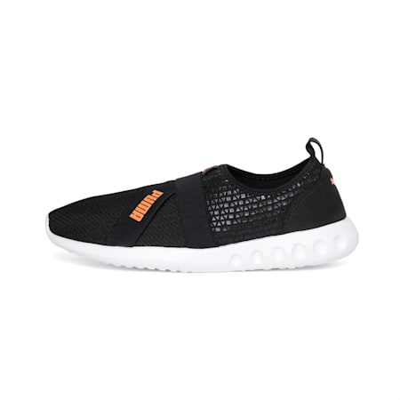 Puma slip ons orange women