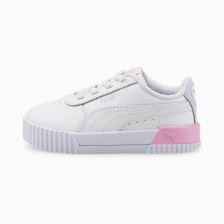 Carina Sneakers - Girls 0-4 years, Puma White-Puma White-Arctic Ice, small-AUS