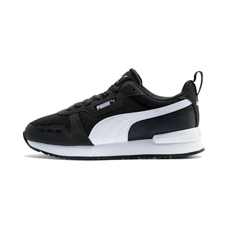 R78 Youth Trainers, Puma Black-Puma White, small