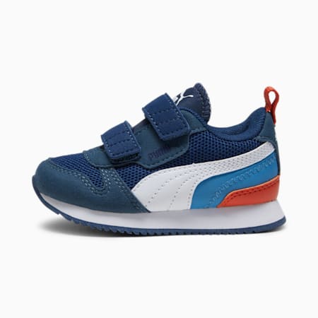 R78 Babies' Trainers, Persian Blue-PUMA White-Inky Blue-Regal Blue, small