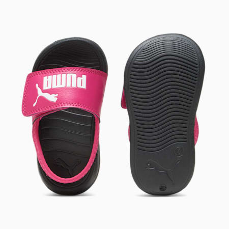 รองเท้าแตะเด็กเล็กมีสายคาดด้านหลัง Popcat 20, Pinktastic-PUMA White-PUMA Black, small-THA