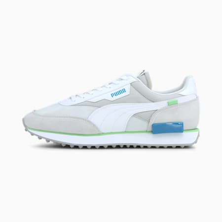 puma trainers grey