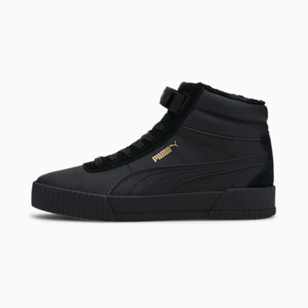 womens black puma trainers