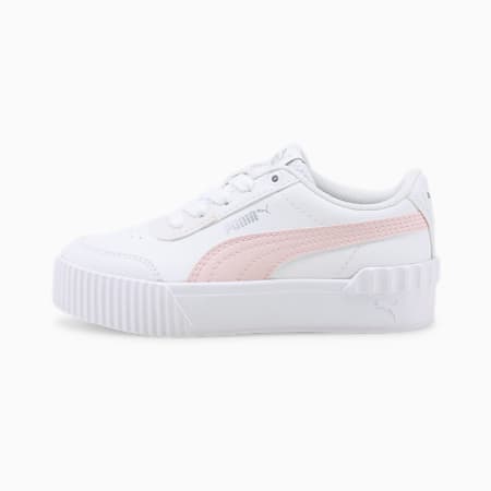 Sepatu Training Anak-Anak Carina Lift, Puma White-Chalk Pink, small-IDN