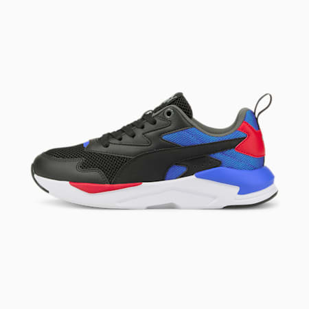 X-Ray Lite Youth Trainers, Puma Black-Puma Black-Nebulas Blue-Urban Red-Puma Silver, small-PHL