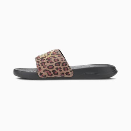 Puma leopard print sliders 2025