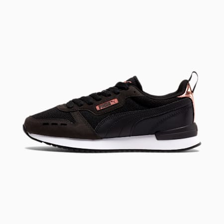 puma sneakers black and rose gold