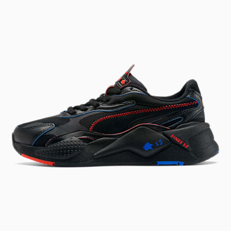 PUMA x SONIC RS-X³ Black Youth Trainers, Puma Black, small-SEA