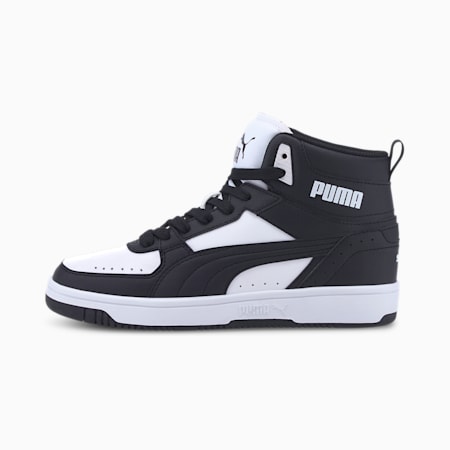 Rebound JOY Youth Trainers, Puma Black-Puma Black-Puma White, small-DFA