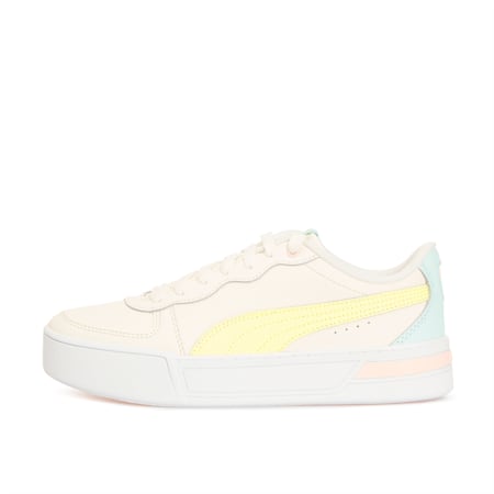 Skye Women's Sneakers, Whisper White-Yellow Pear-Blue Glow-Cloud Pink, small-AUS
