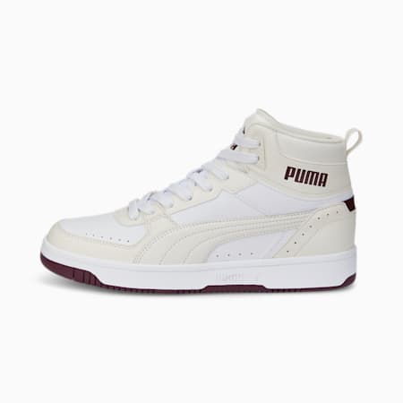 รองเท้าออกกำลัง Rebound JOY, Puma White-Vaporous Gray-Aubergine, small-THA