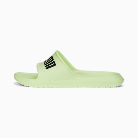 Puma green slippers hot sale