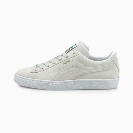 puma white slip on shoes