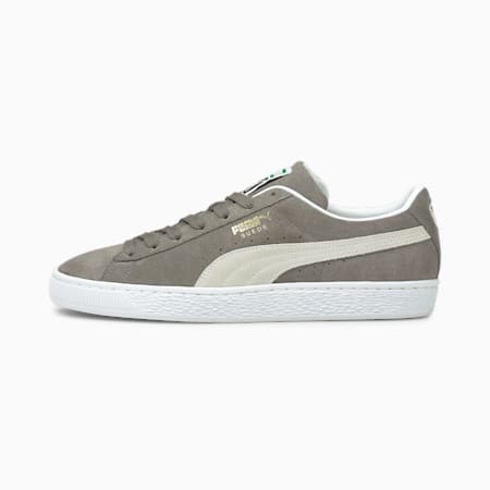 Sneakers Suede Classic XXI, Steel Gray-Puma White, small