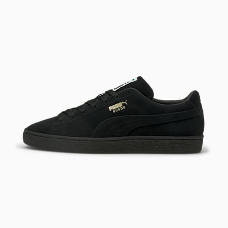 รองเท้ากีฬา Suede Classic XXI Trainers, Puma Black-Puma Black, small-THA