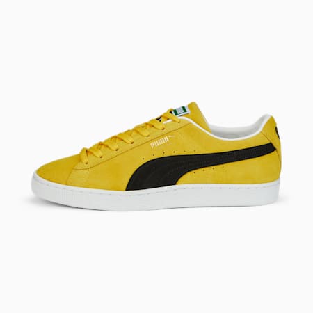 Suede Classic XXI Men's Sneakers, Sun Ray Yellow-Puma Black-Puma White, small-AUS