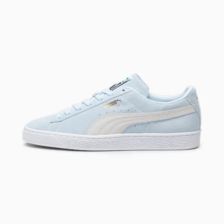 Suede Classic XXI Trainers, Icy Blue-PUMA White, small