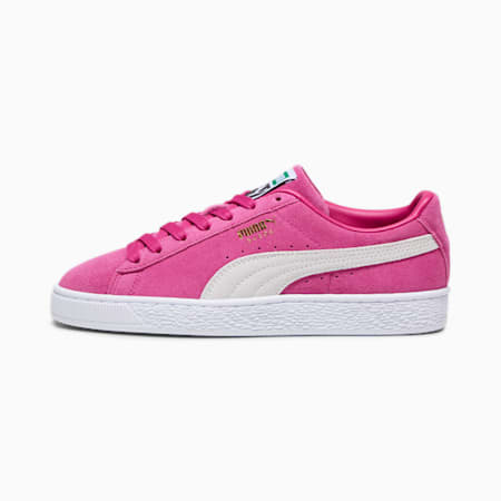 Suede Classic XXI Trainers, Pinktastic-PUMA White, small-PHL