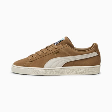 Suede Classic XXI Trainers, Chocolate Chip-Alpine Snow, small-AUS