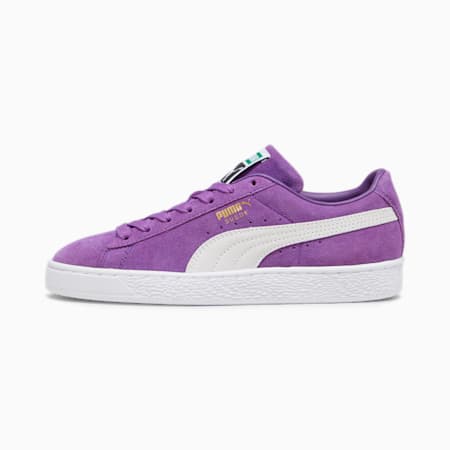 Scarpe da ginnastica in pelle scamosciata Suede Classic XXI, Purple Pop-PUMA White, small
