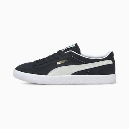 Suede VTG Trainers, Puma Black-Puma White, small-DFA