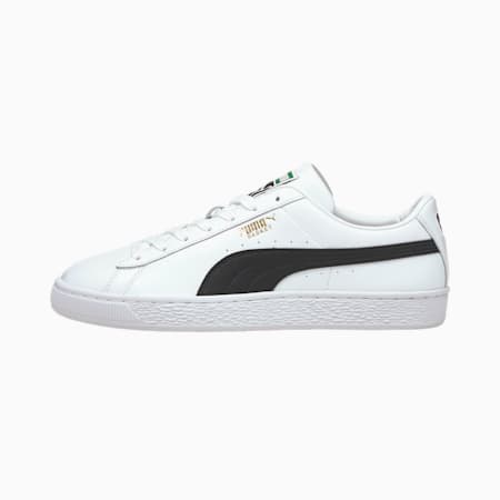 womens white puma basket trainers