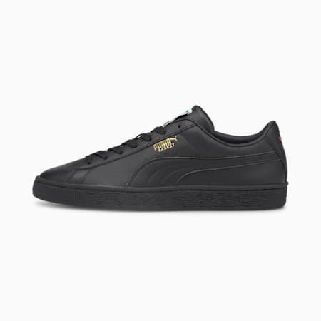 Basket Classic XXI Unisex Sneakers, Puma Black-Puma Black, small-AUS