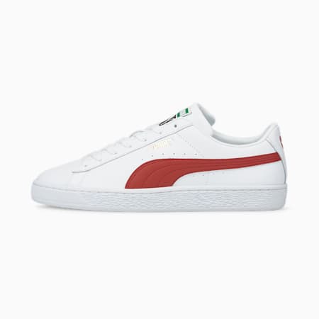 Basket Classic XXI Trainers, Puma White-Chili Oil, small-PHL