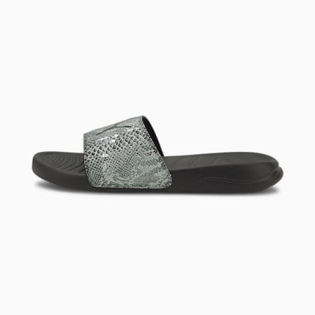 puma fluffy sliders womens