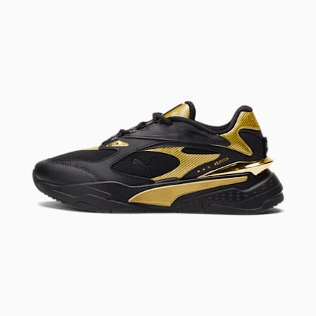 boys gold tennis shoes