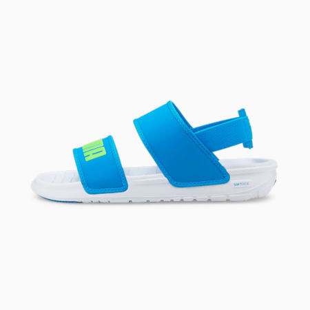 SOFTRIDE Youth Sandals, Puma White-Ocean Dive, small-IND
