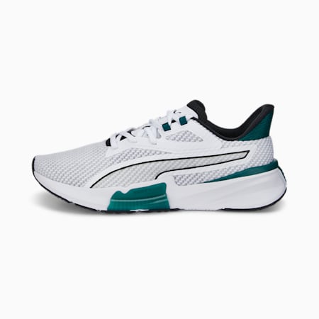 PWRFRAME Men's Training Shoes, Puma White-Varsity Green, small-AUS