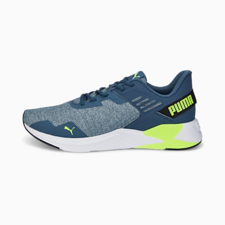 Disperse XT 2 Unisex Training Shoes, Evening Sky-Lime Squeeze, small-AUS