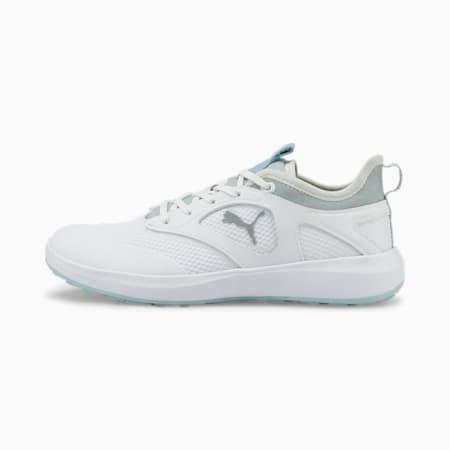 Zapatillas de golf IGNITE Malibu para mujer, PUMA White-PUMA Silver-Lucite, small